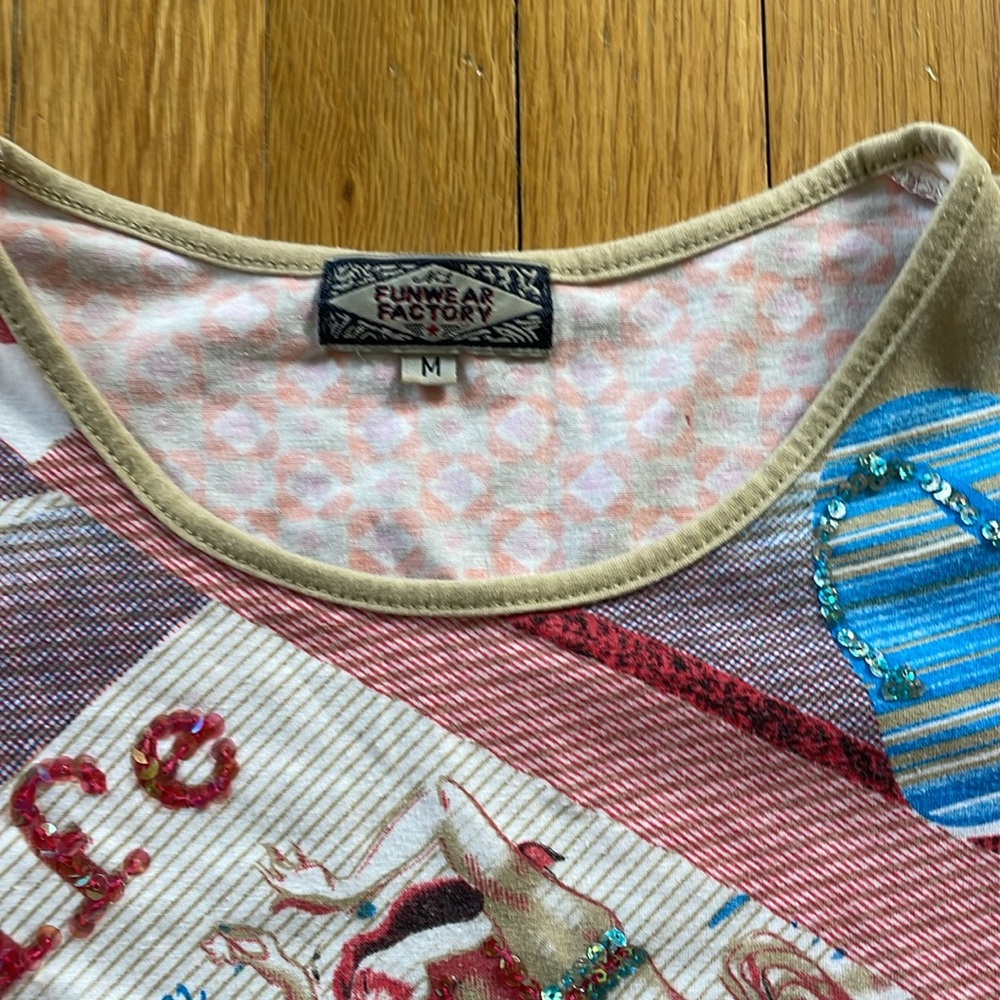 Fun Vintage Summer Top - Picture 4 of 4